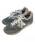 NEW BALANCE×KITHニューバランス×キス）の古着「USA製 1300 "Mauve Sole" ローカットスニーカー」｜グレー