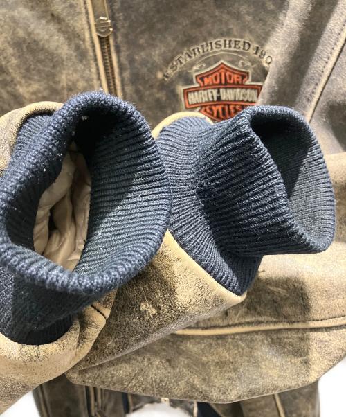 HARLEY-DAVIDSON（ハーレーダビッドソン）HARLEY-DAVIDSON (ハーレーダビッドソン) ボンバージャケット カーキ サイズ:Mの古着・服飾アイテム