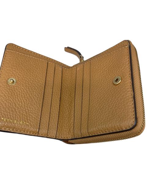 TORY BURCH（トリーバーチ）TORY BURCH (トリーバーチ) BRITTEN BIFOLD WALLET 2つ折り財布 ベージュの古着・服飾アイテム
