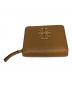 TORY BURCH（トリーバーチ）の古着「BRITTEN BIFOLD WALLET 2つ折り財布」｜ベージュ
