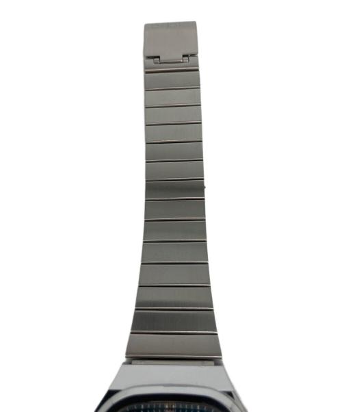 CASIO（カシオ）CASIO (カシオ) クォーツ SSブレスレット 5154 デジアナウォッチ ブルーの古着・服飾アイテム