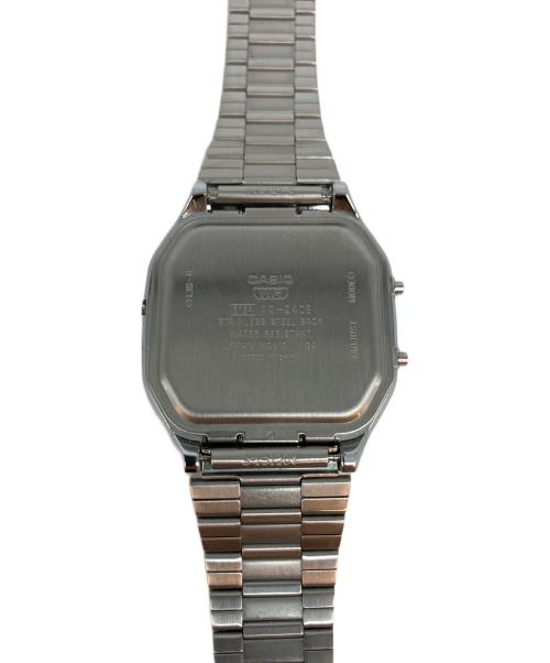 CASIO（カシオ）CASIO (カシオ) クォーツ SSブレスレット 5154 デジアナウォッチ ブルーの古着・服飾アイテム