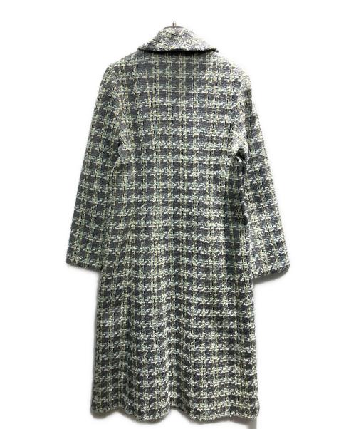 Lily Brown（リリーブラウン）Lily Brown (リリーブラウン) コート グレー×グリーン サイズ:SIZE　2の古着・服飾アイテム