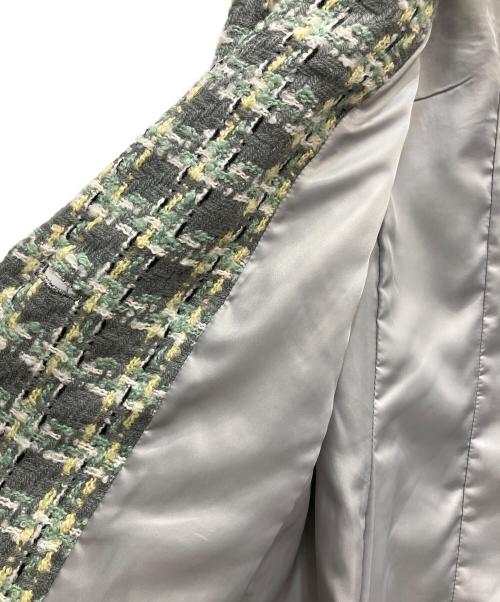 Lily Brown（リリーブラウン）Lily Brown (リリーブラウン) コート グレー×グリーン サイズ:SIZE　2の古着・服飾アイテム