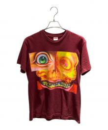 SUPREME（シュプリーム）の古着「Face Tee 21FW 半袖カットソー」｜ボルドー