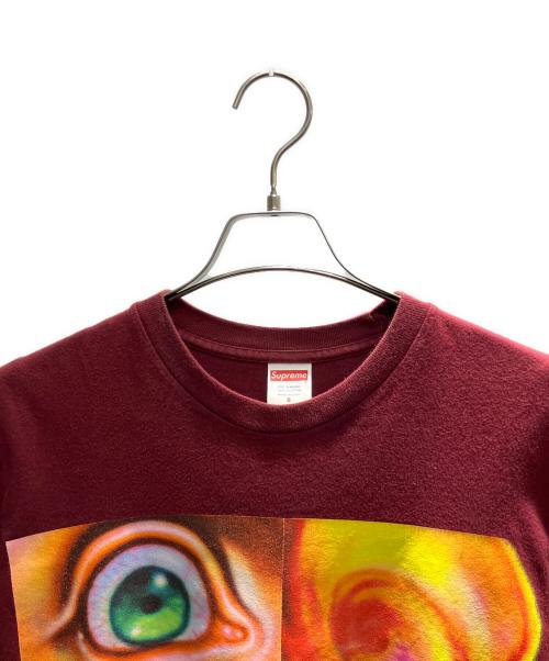 SUPREME（シュプリーム）SUPREME (シュプリーム) Face Tee 21FW 半袖カットソー ボルドー サイズ:Sの古着・服飾アイテム