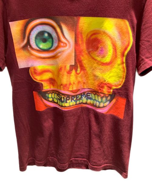 SUPREME（シュプリーム）SUPREME (シュプリーム) Face Tee 21FW 半袖カットソー ボルドー サイズ:Sの古着・服飾アイテム