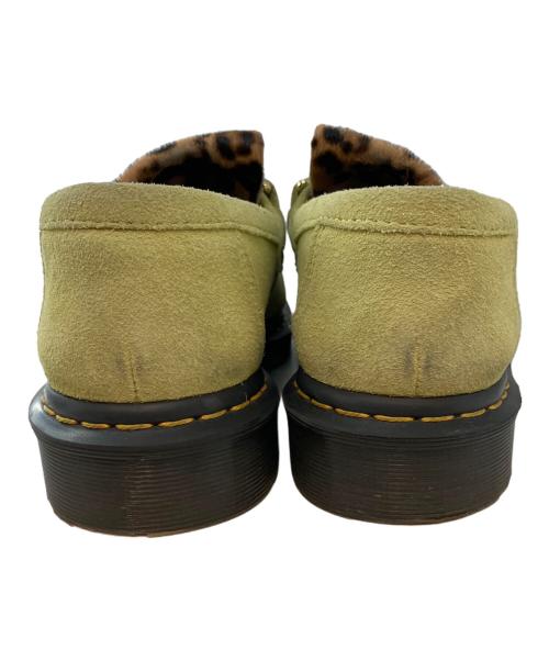 Dr.Martens（ドクターマーチン）Dr.Martens (ドクターマーチン) ADRIAN BONE SNAFFLE ローファー ライムグリーン サイズ:UK8の古着・服飾アイテム