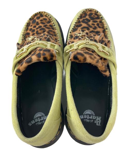 Dr.Martens（ドクターマーチン）Dr.Martens (ドクターマーチン) ADRIAN BONE SNAFFLE ローファー ライムグリーン サイズ:UK8の古着・服飾アイテム