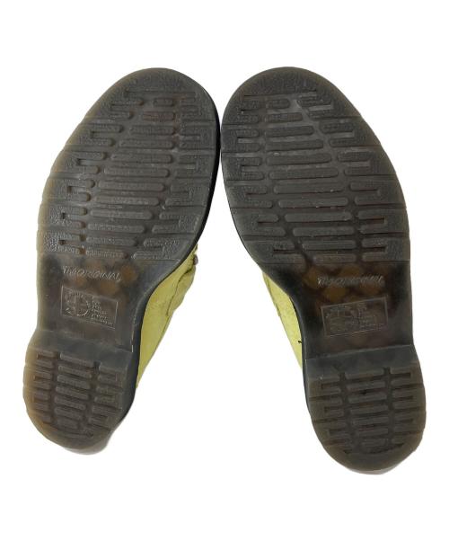 Dr.Martens（ドクターマーチン）Dr.Martens (ドクターマーチン) ADRIAN BONE SNAFFLE ローファー ライムグリーン サイズ:UK8の古着・服飾アイテム