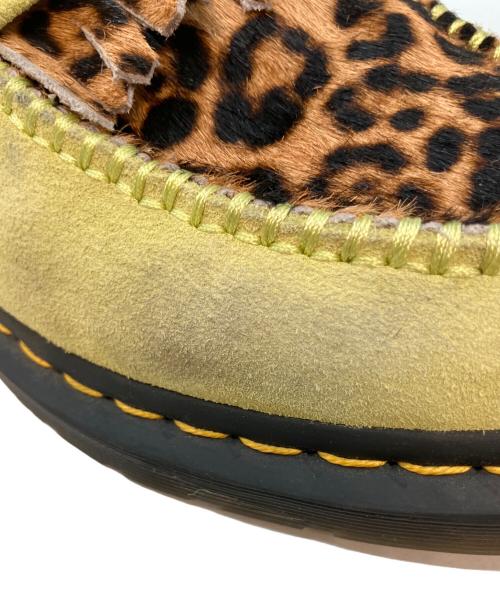 Dr.Martens（ドクターマーチン）Dr.Martens (ドクターマーチン) ADRIAN BONE SNAFFLE ローファー ライムグリーン サイズ:UK8の古着・服飾アイテム