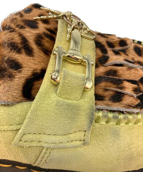 Dr.Martens（ドクターマーチン）Dr.Martens (ドクターマーチン) ADRIAN BONE SNAFFLE ローファー ライムグリーン サイズ:UK8の古着・服飾アイテム