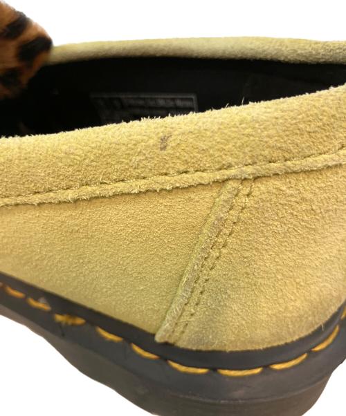 Dr.Martens（ドクターマーチン）Dr.Martens (ドクターマーチン) ADRIAN BONE SNAFFLE ローファー ライムグリーン サイズ:UK8の古着・服飾アイテム
