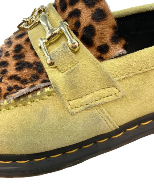 Dr.Martens（ドクターマーチン）Dr.Martens (ドクターマーチン) ADRIAN BONE SNAFFLE ローファー ライムグリーン サイズ:UK8の古着・服飾アイテム