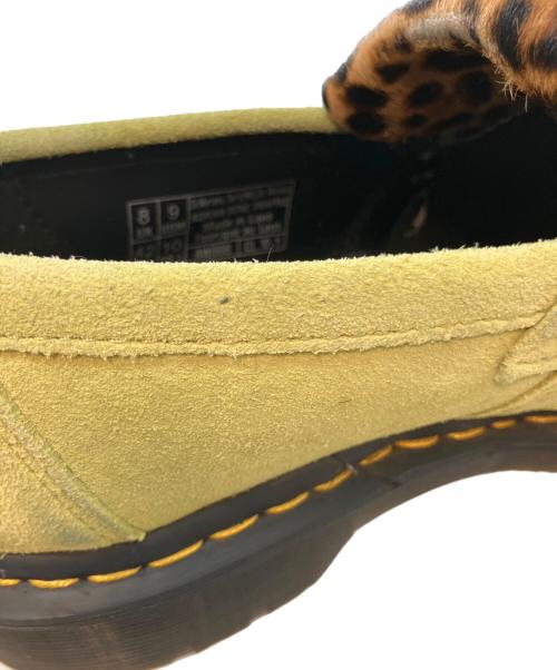 Dr.Martens（ドクターマーチン）Dr.Martens (ドクターマーチン) ADRIAN BONE SNAFFLE ローファー ライムグリーン サイズ:UK8の古着・服飾アイテム