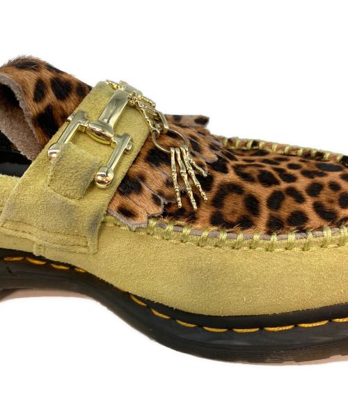 Dr.Martens（ドクターマーチン）Dr.Martens (ドクターマーチン) ADRIAN BONE SNAFFLE ローファー ライムグリーン サイズ:UK8の古着・服飾アイテム