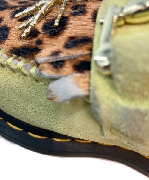 Dr.Martens（ドクターマーチン）Dr.Martens (ドクターマーチン) ADRIAN BONE SNAFFLE ローファー ライムグリーン サイズ:UK8の古着・服飾アイテム
