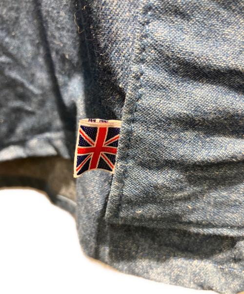 Newlyn Smock（ニューリン スモック）Newlyn Smock (ニューリン スモック) イギリス製 デニムパーカー ブルー サイズ:Mの古着・服飾アイテム
