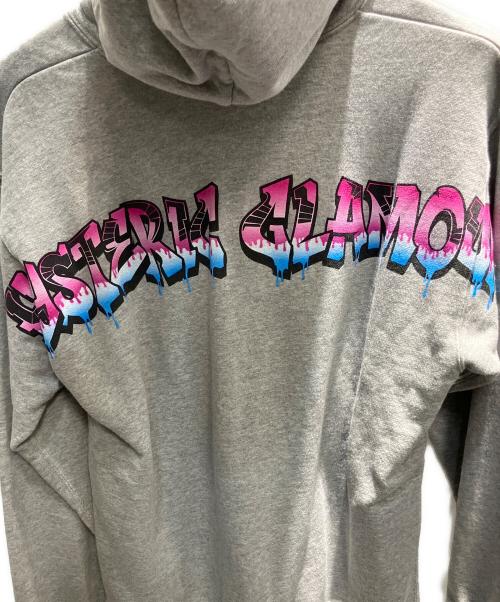 Hysteric Glamour（ヒステリックグラマー）Hysteric Glamour (ヒステリックグラマー) GRAFFITI BEAR PT PARKA プルオーバーパーカー グレー サイズ:Mの古着・服飾アイテム