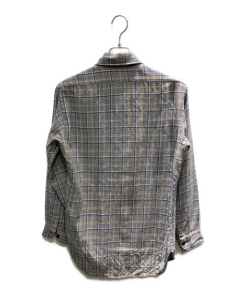PENDLETON（ペンドルトン）PENDLETON (ペンドルトン) USA製 千鳥格子 長袖シャツ ネイビー サイズ:Sの古着・服飾アイテム