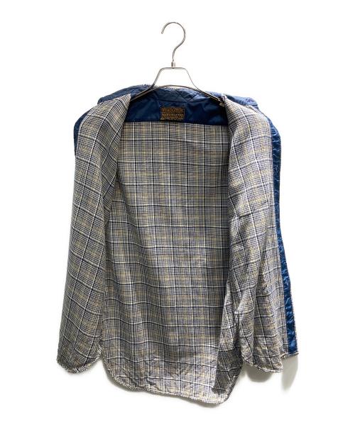 PENDLETON（ペンドルトン）PENDLETON (ペンドルトン) USA製 千鳥格子 長袖シャツ ネイビー サイズ:Sの古着・服飾アイテム