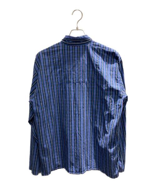 POLO RALPH LAUREN（ポロ・ラルフローレン）POLO RALPH LAUREN (ポロ・ラルフローレン) スリーピングシャツ 長袖シャツ ネイビー サイズ:Mの古着・服飾アイテム