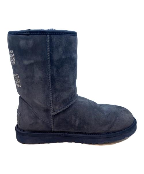 UGG（アグ）UGG (アグ) クリスタルボウムートンブーツ ネイビー サイズ:24cmの古着・服飾アイテム