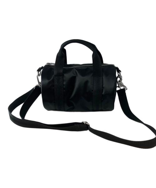 FRED PERRY（フレッドペリー）FRED PERRY (フレッドペリー) BEAMS (ビームス) ミニバレルバッグ ブラックの古着・服飾アイテム