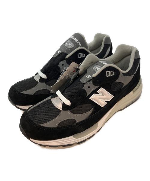 NEW BALANCE（ニューバランス）NEW BALANCE (ニューバランス) USA製 スニーカー ブラック×グレー サイズ:27.5cmの古着・服飾アイテム