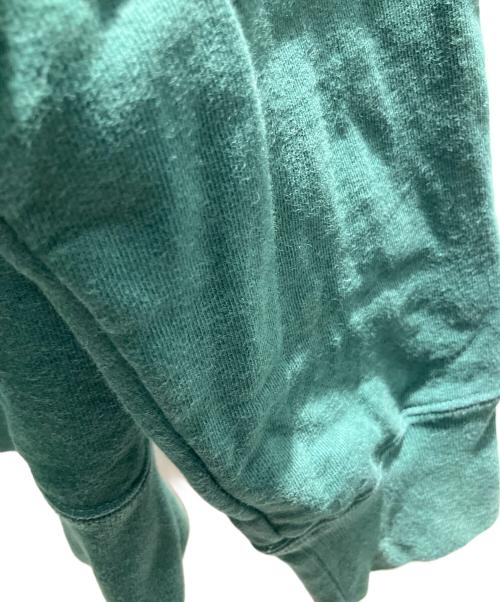 SUPREME（シュプリーム）SUPREME (シュプリーム) Mirrored Logo Hooded Sweatshirt 19AW プルオーバーパーカー グリーン サイズ:Mの古着・服飾アイテム
