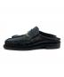 MARTINE ROSE (マーティン・ローズ) Leather SQUARE TOE MULE レザースクエアトゥーミュール ブラック サイズ:41：23000円
