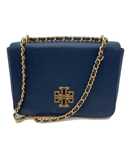 TORY BURCH（トリーバーチ）TORY BURCH (トリーバーチ) 2020年モデル チェーンショルダーバッグ ブルーの古着・服飾アイテム
