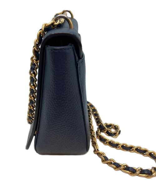 TORY BURCH（トリーバーチ）TORY BURCH (トリーバーチ) 2020年モデル チェーンショルダーバッグ ブルーの古着・服飾アイテム