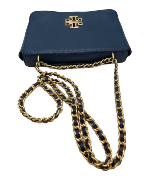 TORY BURCH（トリーバーチ）TORY BURCH (トリーバーチ) 2020年モデル チェーンショルダーバッグ ブルーの古着・服飾アイテム