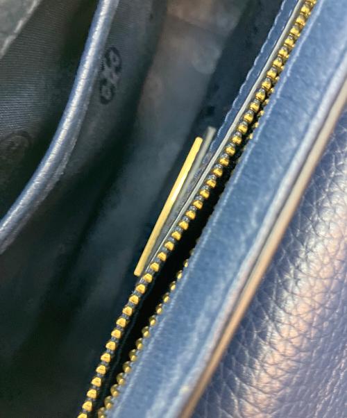 TORY BURCH（トリーバーチ）TORY BURCH (トリーバーチ) 2020年モデル チェーンショルダーバッグ ブルーの古着・服飾アイテム