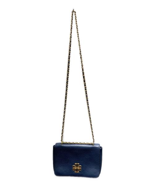 TORY BURCH（トリーバーチ）TORY BURCH (トリーバーチ) 2020年モデル チェーンショルダーバッグ ブルーの古着・服飾アイテム