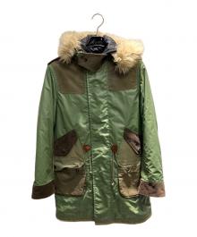 COMME des GARCONS JUNYA WATANABE MAN（コムデギャルソンジュンヤワタナベマン）の古着「14AW ライナー付モッズコート」｜グリーン