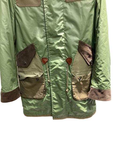 COMME des GARCONS JUNYA WATANABE MAN（コムデギャルソンジュンヤワタナベマン）COMME des GARCONS JUNYA WATANABE MAN (コム デ ギャルソン ジュンヤ ワタナベ マン) 14AW ライナー付モッズコート グリーン サイズ:XSの古着・服飾アイテム