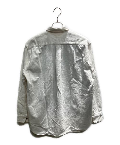 COMME des GARCONS SHIRT（コムデギャルソンシャツ）COMME des GARCONS SHIRT (コムデギャルソンシャツ) 長袖シャツ ホワイト×ブルー サイズ:Sの古着・服飾アイテム