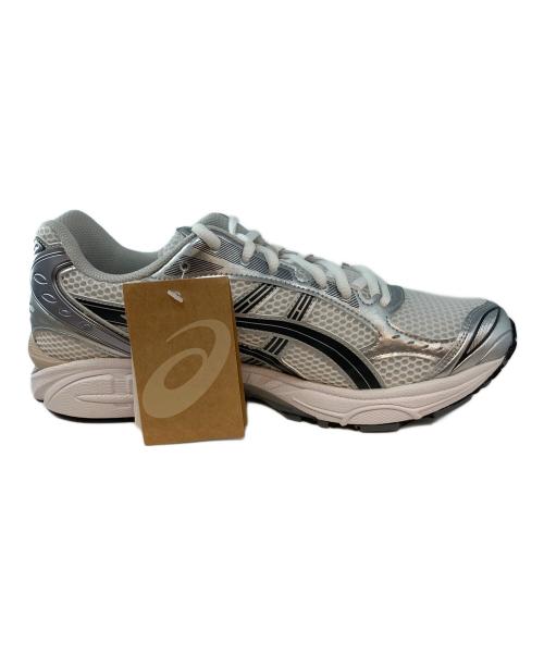 asics（アシックス）asics (アシックス) ゲルカヤノ 14 ローカットスニーカー シルバー サイズ:27cmの古着・服飾アイテム