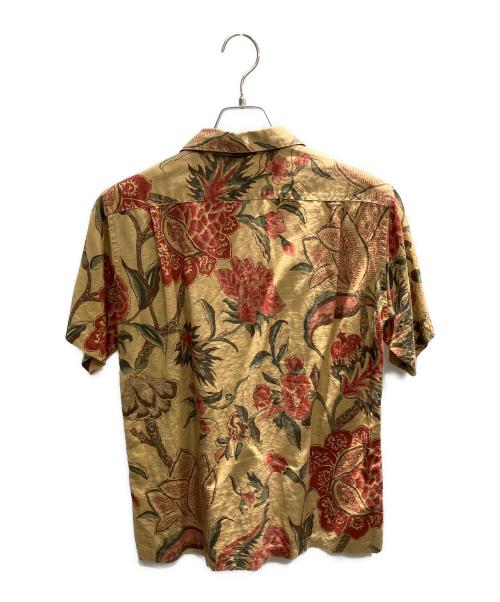POLO RALPH LAUREN（ポロ・ラルフローレン）POLO RALPH LAUREN (ポロ・ラルフローレン) 80s~90s オープンカラーシャツ ベージュ サイズ:160cmの古着・服飾アイテム