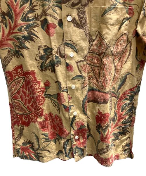POLO RALPH LAUREN（ポロ・ラルフローレン）POLO RALPH LAUREN (ポロ・ラルフローレン) 80s~90s オープンカラーシャツ ベージュ サイズ:160cmの古着・服飾アイテム