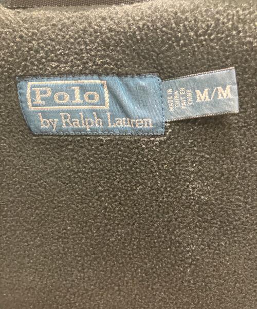 POLO RALPH LAUREN（ポロ・ラルフローレン）POLO RALPH LAUREN (ポロ・ラルフローレン) 古着 フリースジャケット ブラック サイズ:Mの古着・服飾アイテム