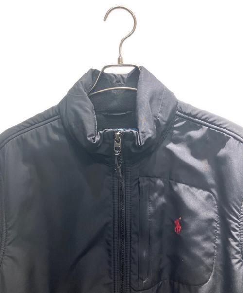 POLO RALPH LAUREN（ポロ・ラルフローレン）POLO RALPH LAUREN (ポロ・ラルフローレン) 古着 フリースジャケット ブラック サイズ:Mの古着・服飾アイテム
