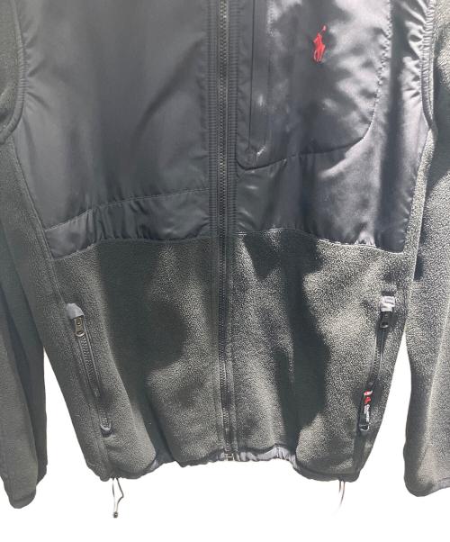 POLO RALPH LAUREN（ポロ・ラルフローレン）POLO RALPH LAUREN (ポロ・ラルフローレン) 古着 フリースジャケット ブラック サイズ:Mの古着・服飾アイテム