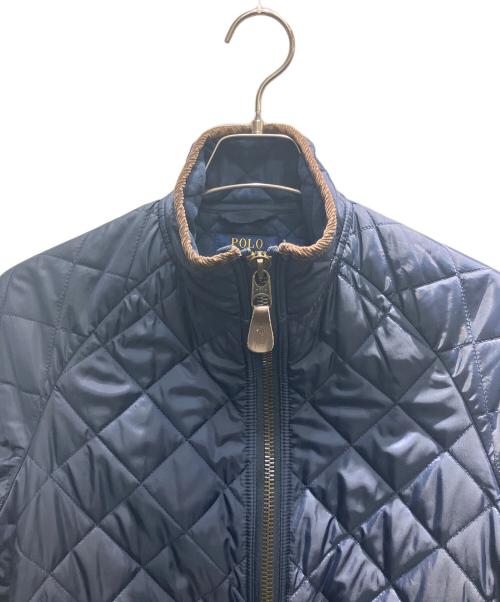 POLO RALPH LAUREN（ポロ・ラルフローレン）POLO RALPH LAUREN (ポロ・ラルフローレン) キルティングジャケット ネイビー サイズ:Sの古着・服飾アイテム