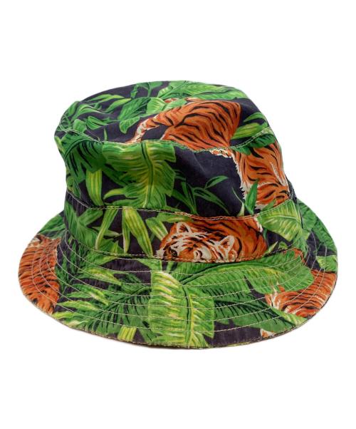 POLO RALPH LAUREN（ポロ・ラルフローレン）POLO RALPH LAUREN (ポロ・ラルフローレン) バケットハット グリーンの古着・服飾アイテム