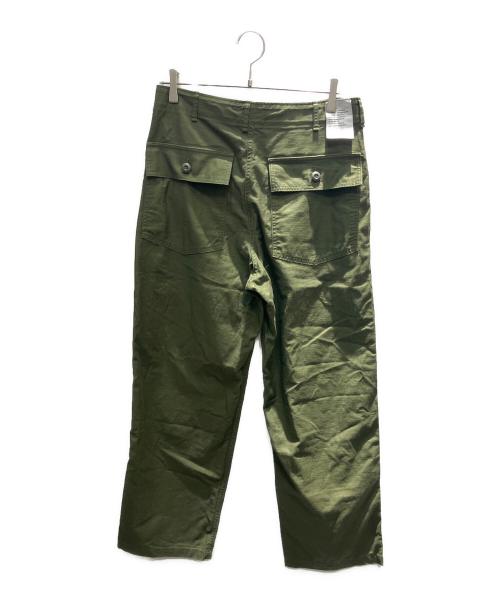 CIOTA（シオタ）CIOTA (シオタ) スビンコットンバックサテンベイカーパンツ グリーン サイズ:5の古着・服飾アイテム
