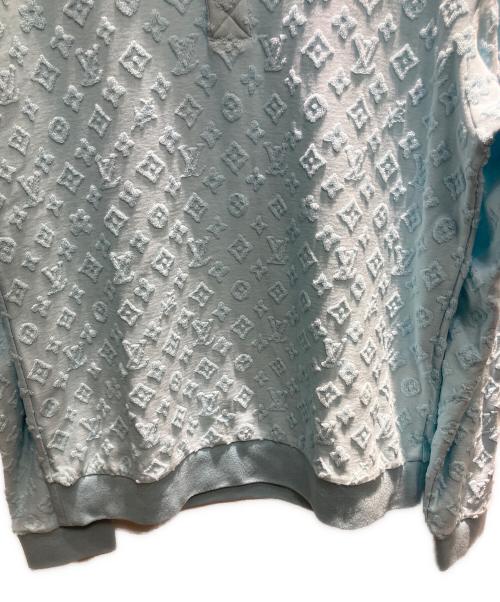 LOUIS VUITTON（ルイ ヴィトン）LOUIS VUITTON (ルイ ヴィトン) モノグラム柄 Tyler The Creator ポロシャツ スカイブルー サイズ:Sの古着・服飾アイテム