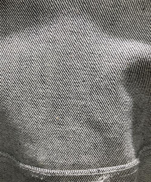 LOUIS VUITTON（ルイ ヴィトン）LOUIS VUITTON (ルイ ヴィトン) 21AW シャドーモノグラム ステープルライン デニムジャケット ブラック サイズ:44の古着・服飾アイテム